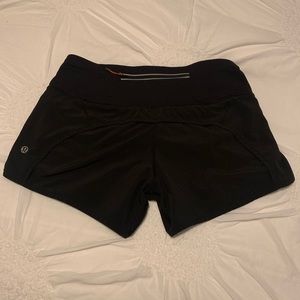 Lululemon sz 4 running shorts